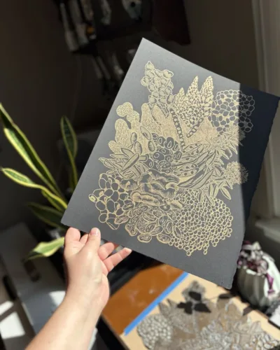 Artworks September Exhibit Features Works by Printmaker Sarah Bogdal